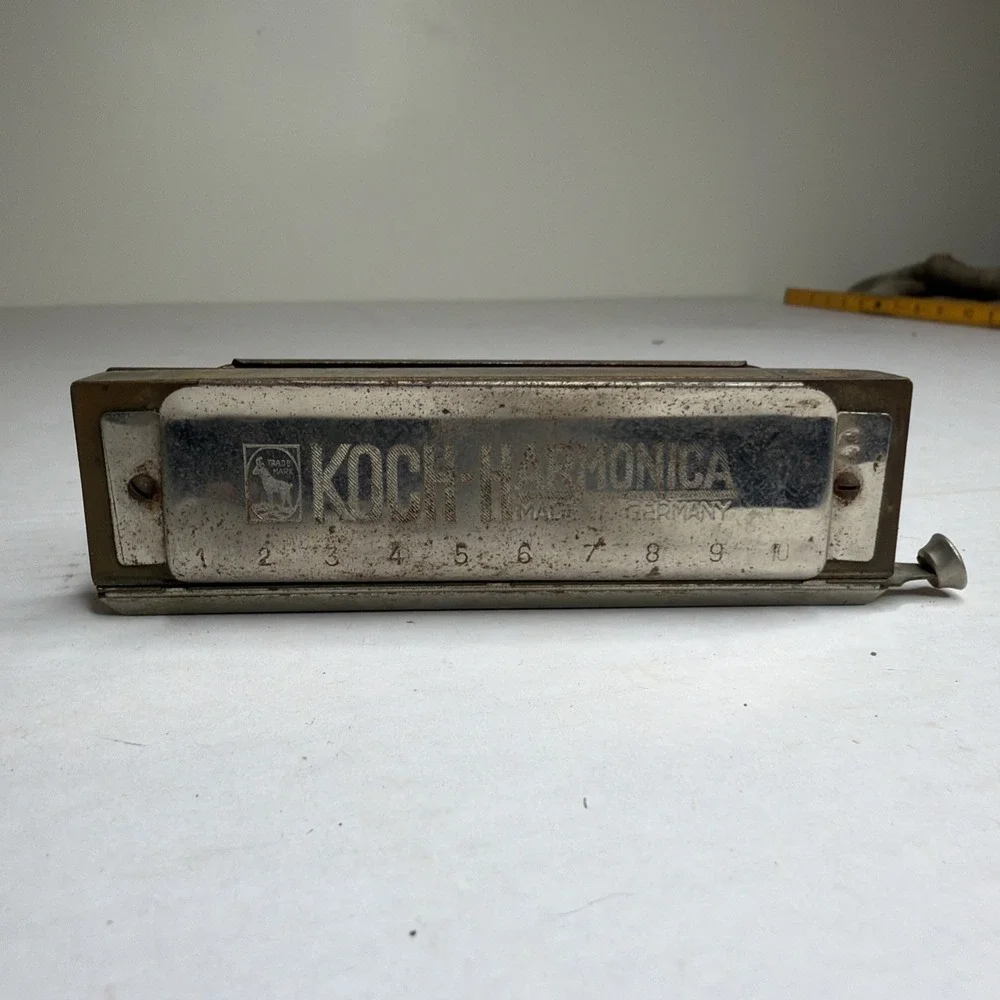 Mixed lot 3 vintage harmonicas Hohner International, Koch, Marine Band